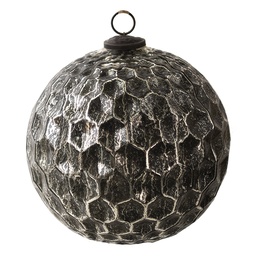 [6GL3919] Palla di Natale XL Nero Ø 20x20 cm