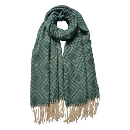 [JZSC0792GR] Scarf Women Green 65x180 cm