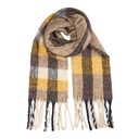 Foulard Donna Giallo 50x210 cm