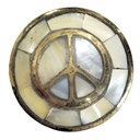 Doorknob White Ø 3x3 cm / S3 cm