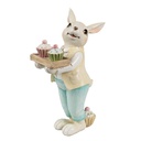 Image de décoration des Lapin Beige Jaune 11x6x16 cm