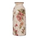 Vase Beige Rosa Ø 8x20 cm