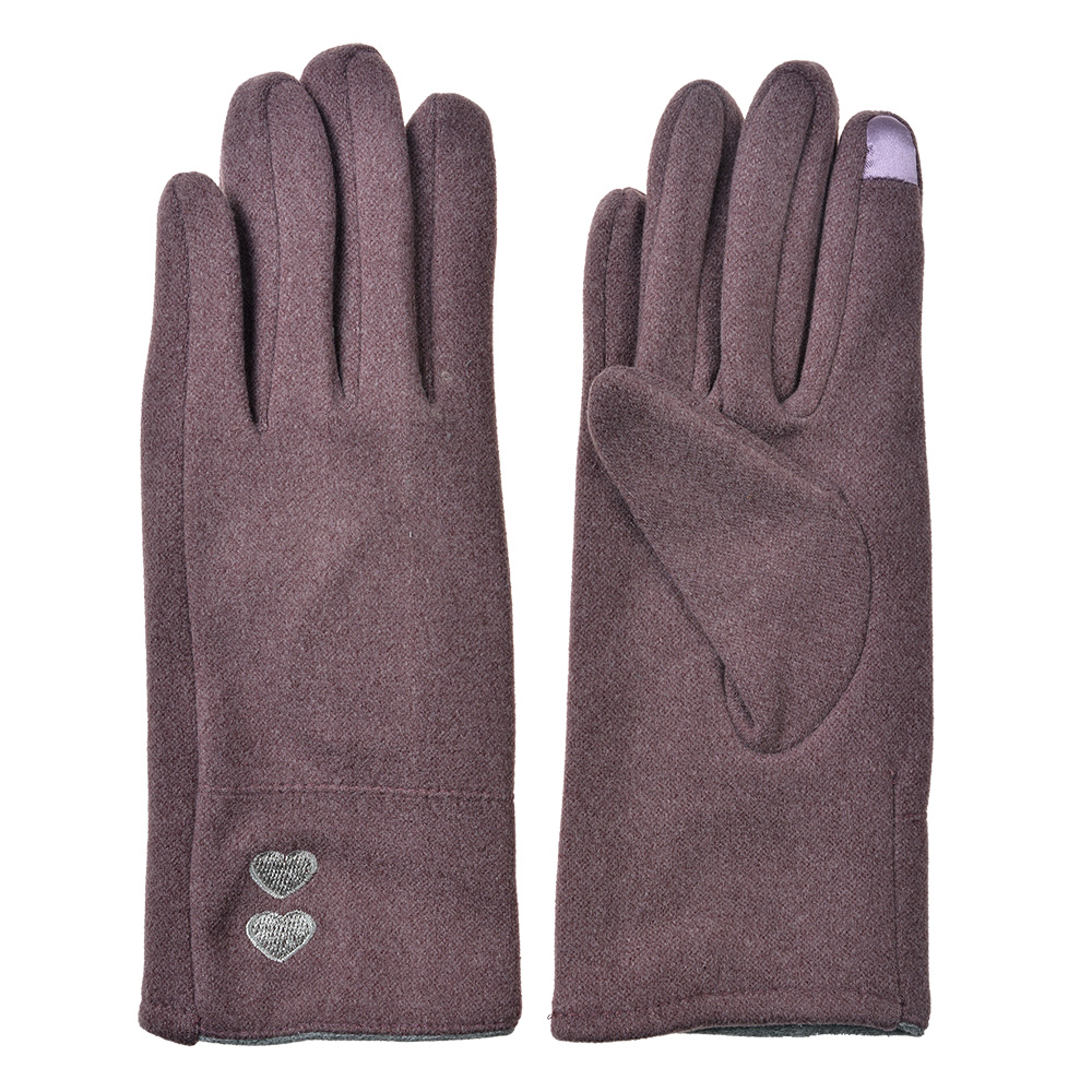 Guanti Donna Viola 9x23 cm