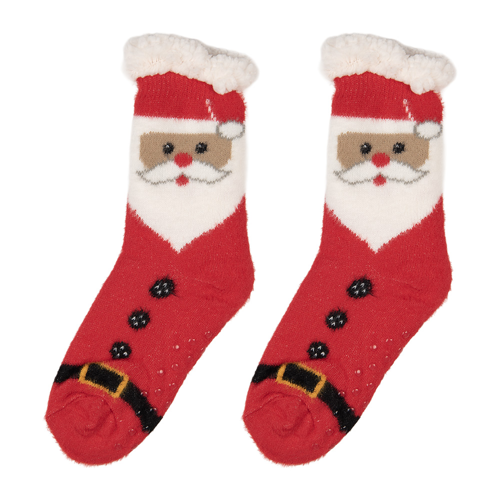 Socks Red White one size