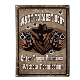 [6Y5195] Targa Decorazione Marrone 25x1x33 cm