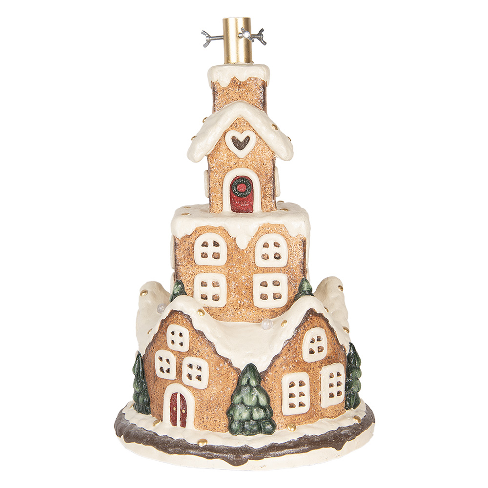 Christmas tree stand Brown White Ø 35x57 cm