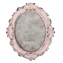 Cadre photo Rose 17x2x20 cm / 12x15 cm