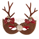 Glasses with antlers Brown Red 19x4x18 cm