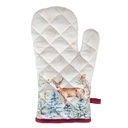 Gant de four Blanc, Multicouleur 18x30 cm