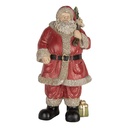 Christmas Decoration Santa Claus Red Beige 21x19x40 cm