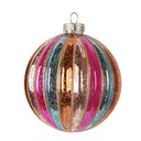 Palla di natale Multicolore Ø 10x11 cm