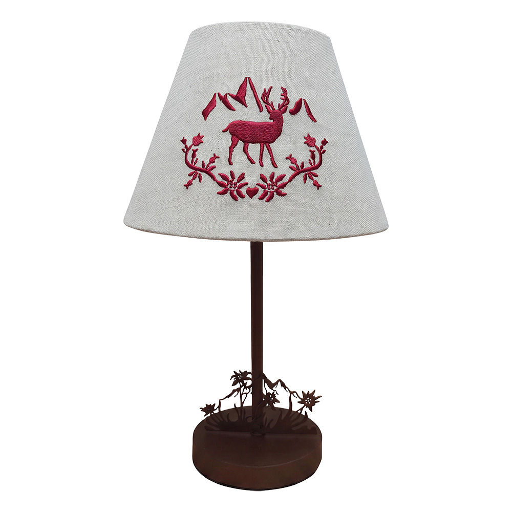 Lampada da Tavolo Marrone Beige 20x20x34 cm E14/max 1x40W