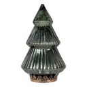 Christmas Decoration Christmas Tree with LED Green Ø 13x23 cm / 2xAAA