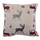 Coussin rempli Beige Rouge 44x44x4 cm