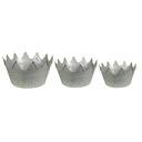 Plant Holder Green Ø 43x21 / Ø 40x20 / Ø 33x18 cm