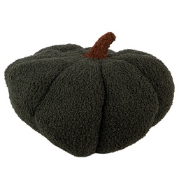 [66593L] Decorazione Zucca Verde Marrone Ø 35x22 cm