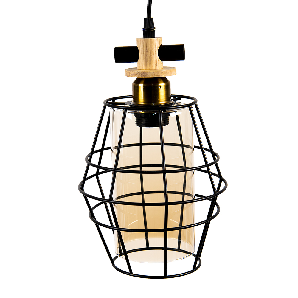 Hanglamp 18x18x31 cm E27/max 1x40W