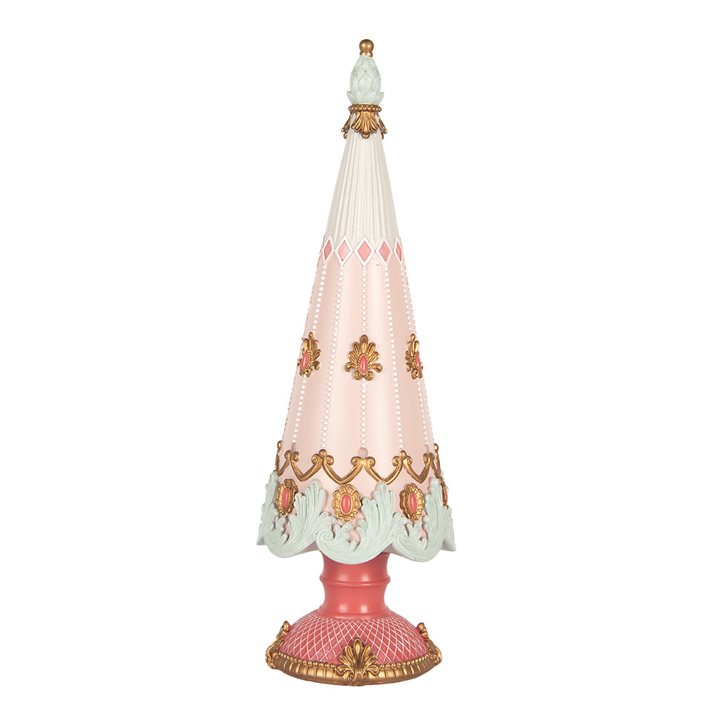 Decoratie kerstboom Ø 10x30 cm