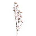 Branche de décoration avec fleurs Violet Marron 15x15x115 cm
