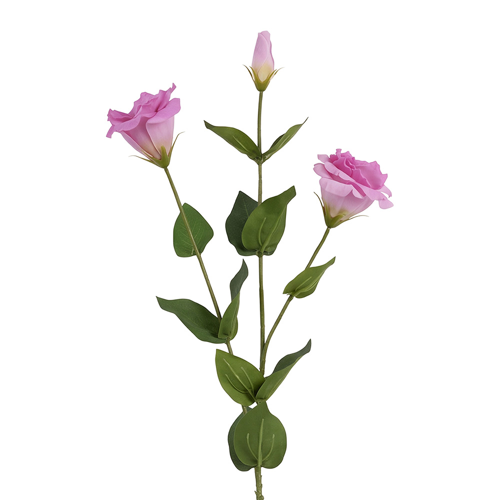 Branche de décoration avec fleurs Violet Vert 72 cm