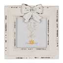 Cadre photo Blanc 16x2x17 cm / 10x10 cm
