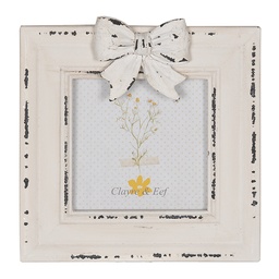 [2F1036] Picture Frame White 16x2x17 cm / 10x10 cm