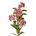 Decorative Artificial Branch with flowers Pink Green 17x14x70 cm