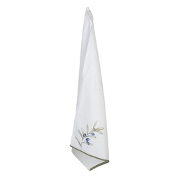 [OLF42-2] Geschirrtuch Beige Grün 50x70 cm