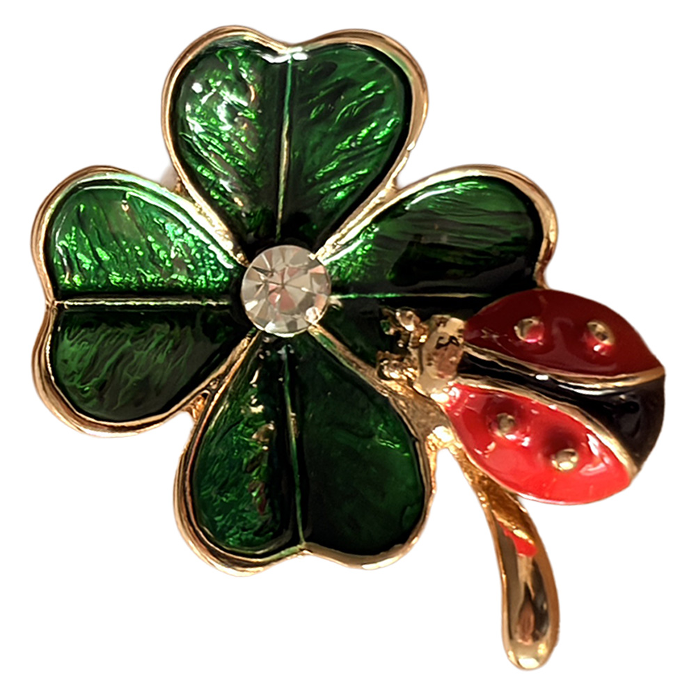 Broche groen