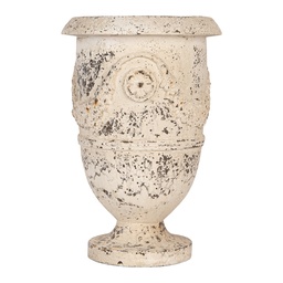 [6MG0182] Pot de fleurs d'intérieur Beige Ø 24x36 cm