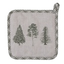 Pot Holder Beige 20x20 cm