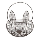 Panier Lapin Marron Ø 20x12/27 cm