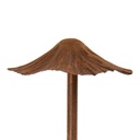 Garden Decorative Stakes Mushroom Brown Ø 10x41 cm