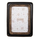 Picture Frame Black Gold colored 15x2x20 cm / 10x15 cm