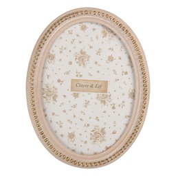 [2F1370M] Bilderrahmen Rosa Goldfarbig 15x2x20 cm / 13x18 cm