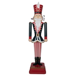 [5Y1461] Decoratie notenkraker 37x31x134 cm