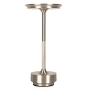 Tischlampe Silberfarbig Ø 13x28 cm