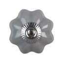 Pomello per Porta Grigio Ø 5x3 cm / S3 cm