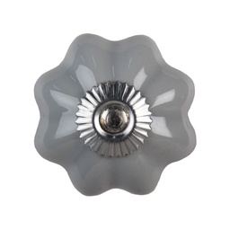 [61909] Doorknob Grey Ø 5x3 cm / S3 cm