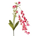 Branche de décoration avec fleurs Rose Vert 15x6x80 cm
