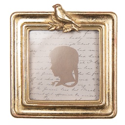 [2F1328] Cadre photo Couleur or 10x2x11 cm / 8x8 cm