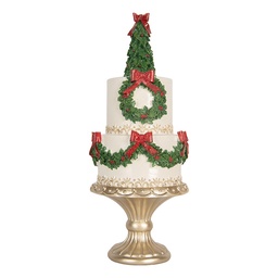 [6PR5770] Decoratie taart Ø 17x42 cm
