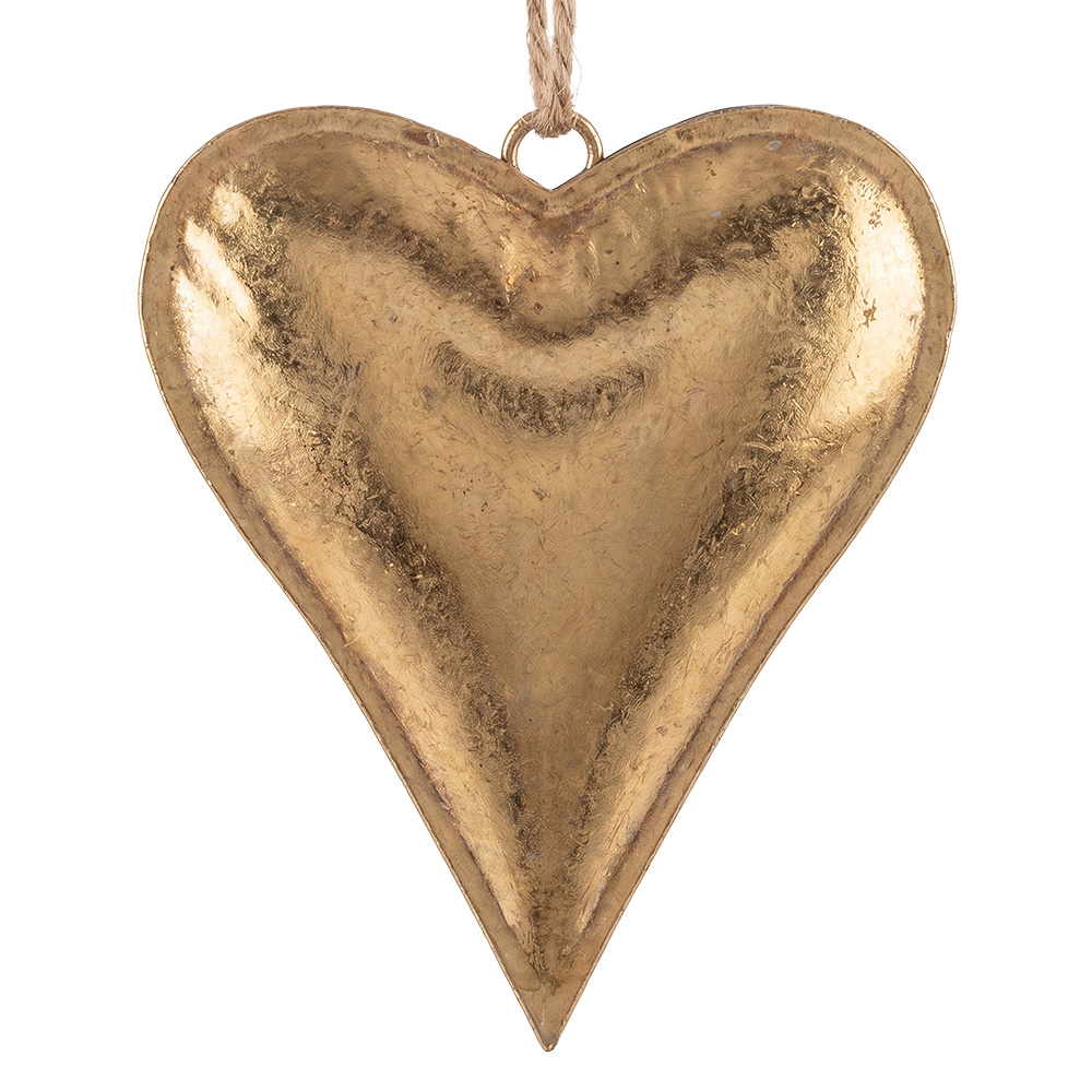 Pendentif décoratif Cur Couleur or 19x3x16 cm