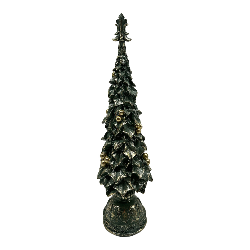 Clayre & Eef Décoration de Noël Sapin de Noël Vert Plastique
