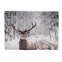 Plaid Pile Bianco Marrone 130x170 cm