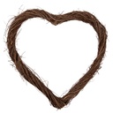 Decoration Couronne Cur Marron 50x50x5 cm