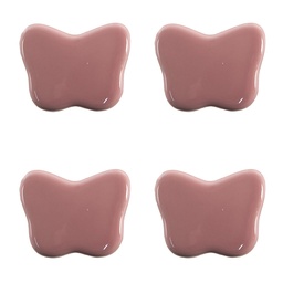 [65299] Deurknop set van 4 Ø 4x3/6 cm