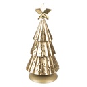 Décoration de Noël Sapin de Noël Or Ø 8x20 cm