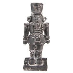 [6PR2730Z] Décoration de casse-noisette Gris 6x5x16 cm
