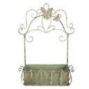 Porta Vaso Pianta Verde Marrone 44x15x58 cm